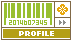 フリー素材 ボタン バーコード profile