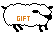 フリー素材 ボタン 羊 gift