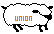 フリー素材 ボタン 羊 union