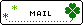 フリー素材 ボタン クローバー mail