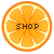 フリー素材 ボタン オレンジ shop