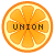 フリー素材 ボタン オレンジ union