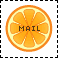 フリー素材 ボタン オレンジ02